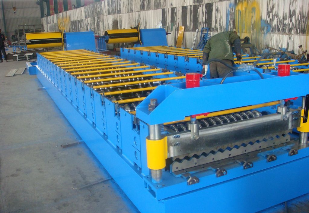 color steel tile press machine